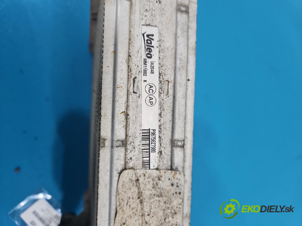 Peugeot 3008 II 2016-2023 1.6 T 300 hp automatic 221 kW 1598 cm3 5- Intercooler 9675627980 (Intercooler (chladič stlačeného vzduchu))