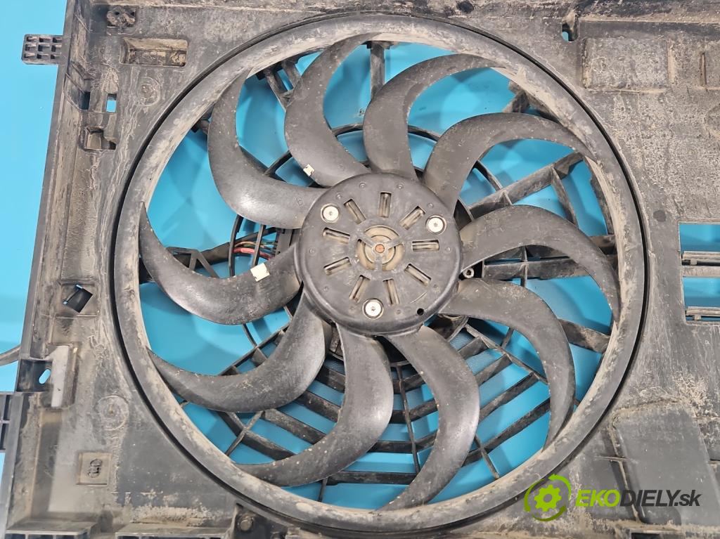 Peugeot 3008 II 2016-2023 1.6 T 300 hp automatic 221 kW 1598 cm3 5- ventilátor chladič 9836490780