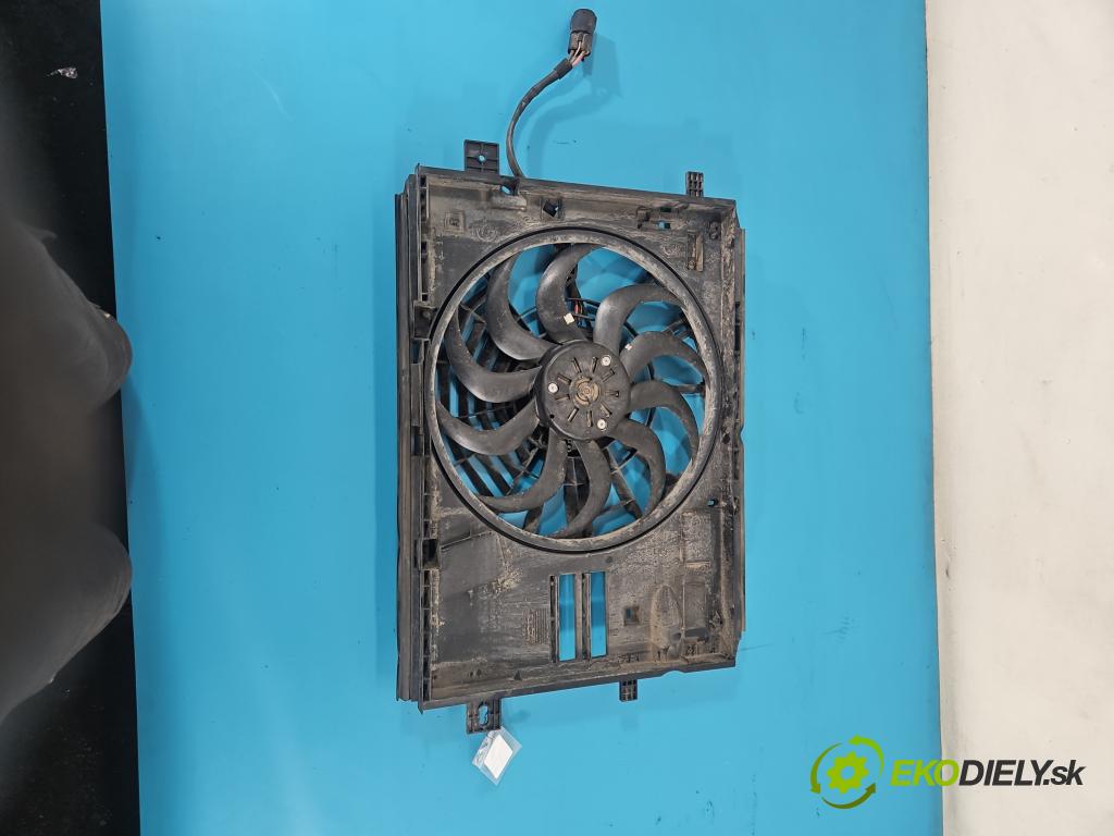 Peugeot 3008 II 2016-2023 1.6 T 300 hp automatic 221 kW 1598 cm3 5- ventilátor chladič 9836490780