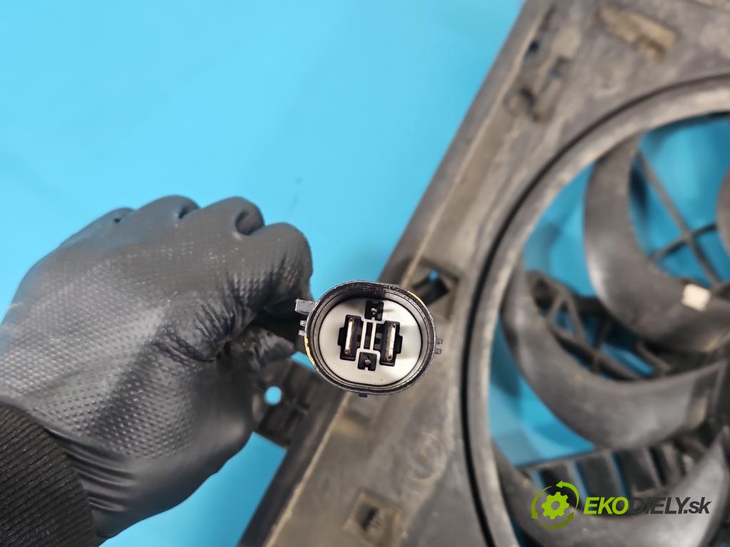 Peugeot 3008 II 2016-2023 1.6 T 300 hp automatic 221 kW 1598 cm3 5- ventilátor chladič 9836490780