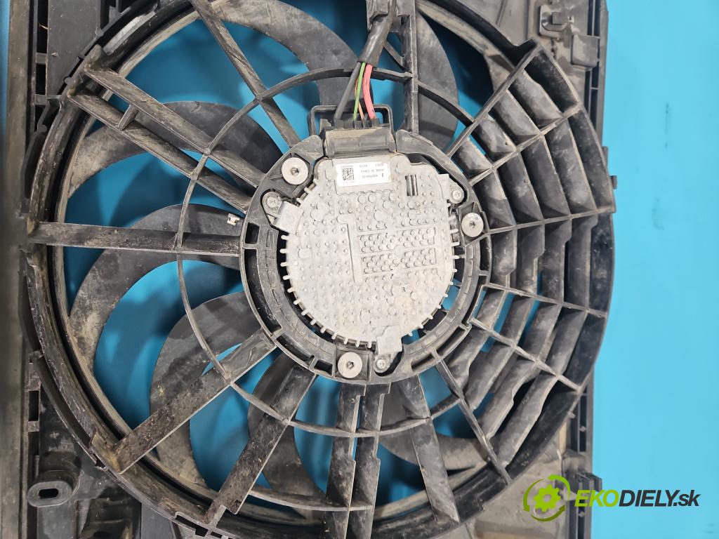 Peugeot 3008 II 2016-2023 1.6 T 300 hp automatic 221 kW 1598 cm3 5- ventilátor chladič 9836490780