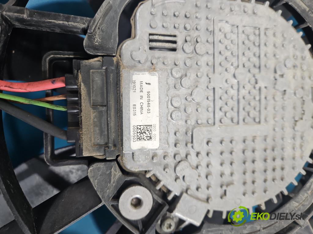 Peugeot 3008 II 2016-2023 1.6 T 300 hp automatic 221 kW 1598 cm3 5- ventilátor chladič 9836490780