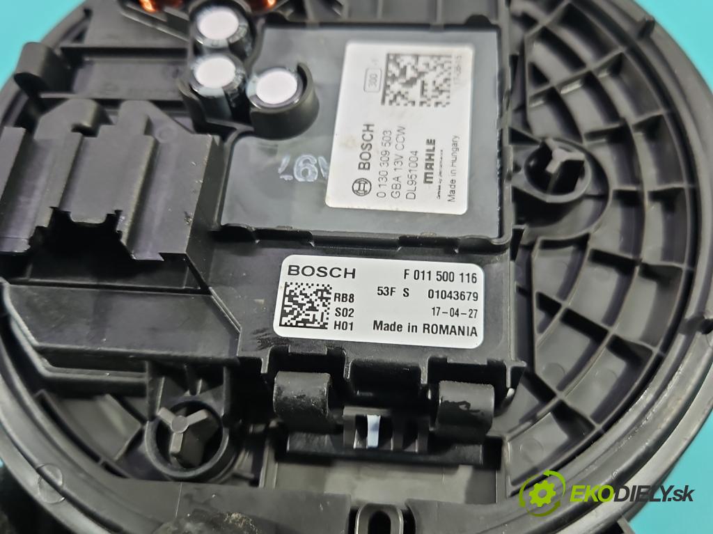 Opel Astra V 2015-2022 1.6 cdti 110 HP manual 81 kW 1598 cm3 5- ventilátor vzduchu 0130309503