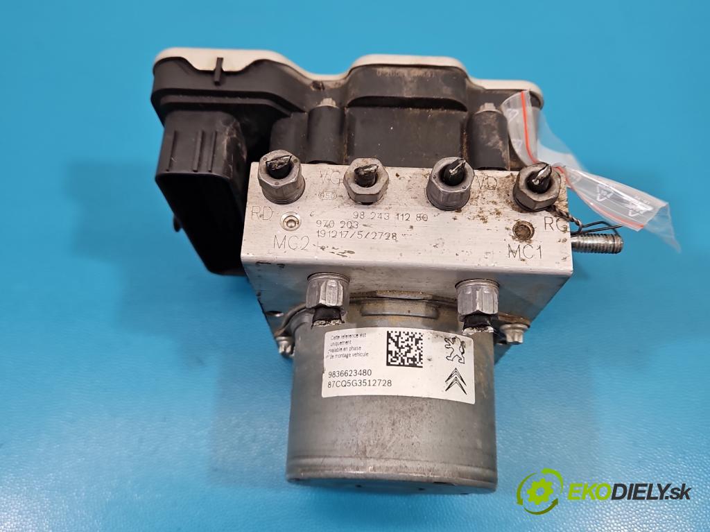 Peugeot 3008 II 2016-2023 1.6 T 300 hp automatic 221 kW 1598 cm3 5- čerpadlo abs 0265956557 (Pumpa ABS)