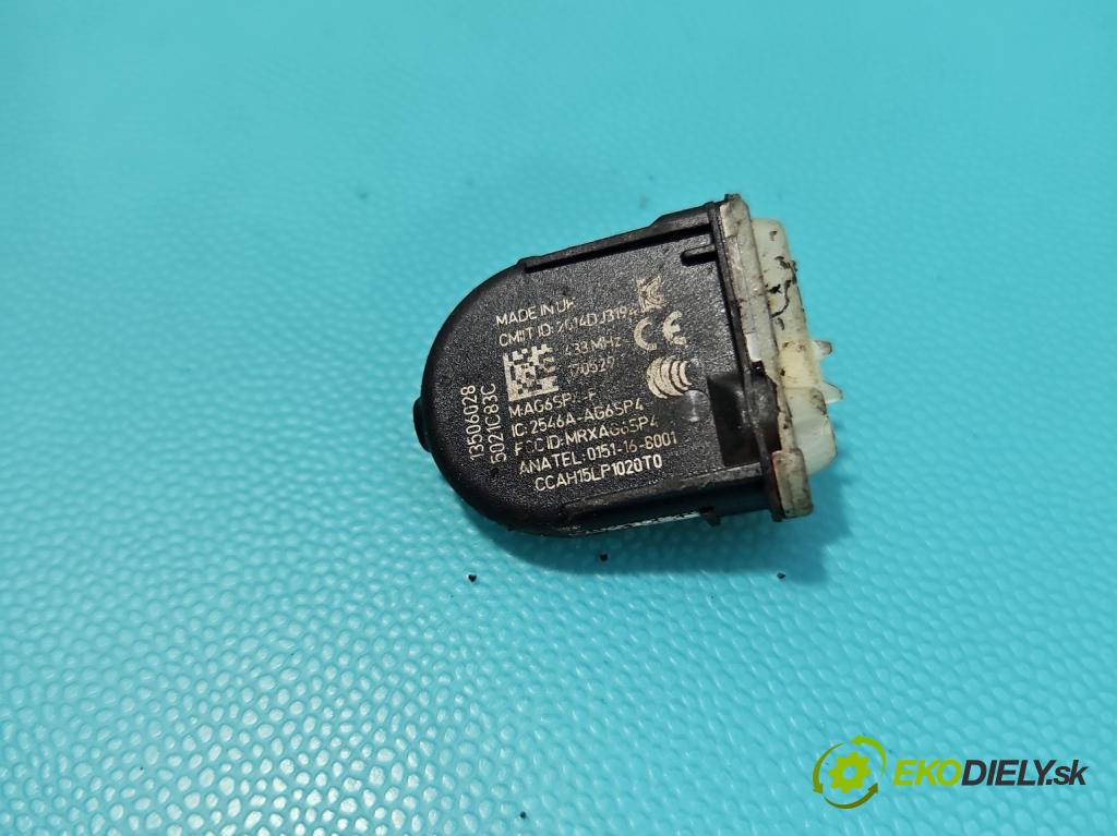 Opel Astra V  2015-2022 1.6 cdti 110 HP manual 81 kW 1598 cm3 5- snímač tlak: pneumatika 13506028 (Snímač tlaku v pneumatike)