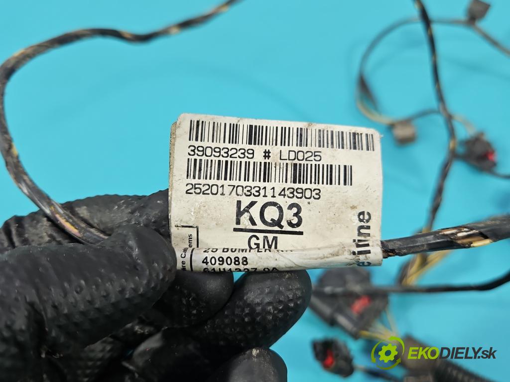 Opel Astra V  2015-2022 1.6 cdti 110 hp manual 81 kW 1598 cm3 5- Balíček: nárazníku zadní 39093239