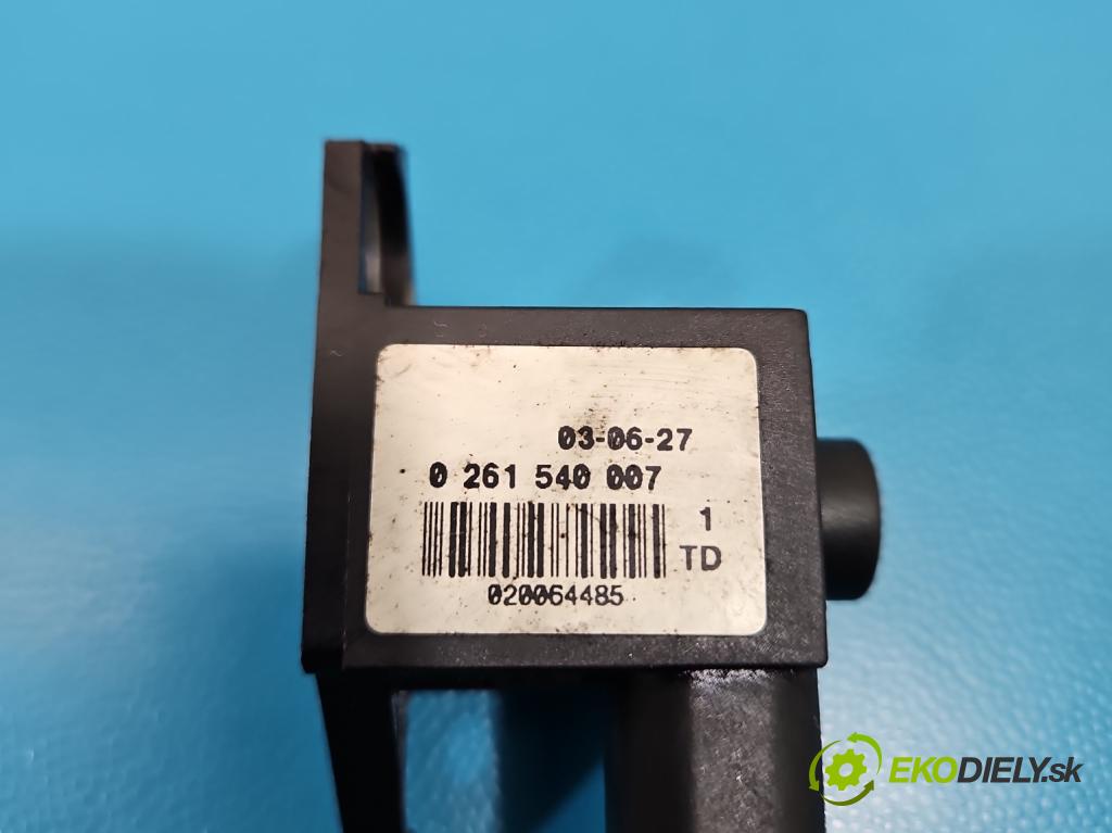 Alfa romeo Gt 2.0 16V 166 HP manual 122 kW 1970 cm3 3- snímač tlak: palivo 2704210028 (Snímač)