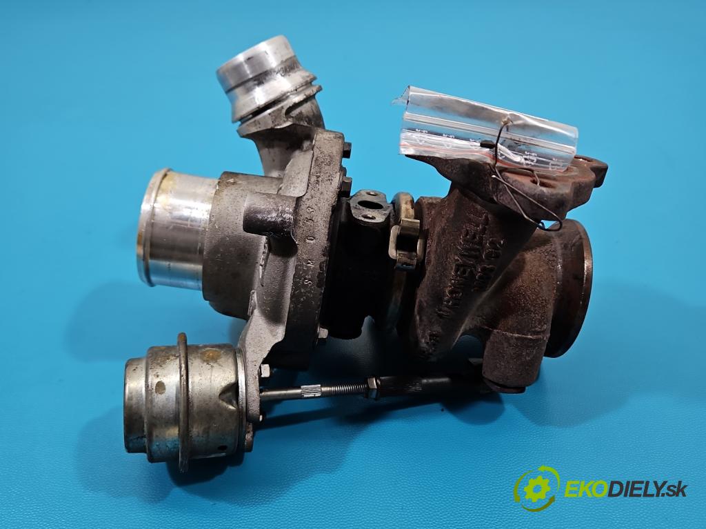 Opel Astra V  2015-2022 1.6 cdti 110 hp manual 81 kW 1598 cm3 5- Turbodmychadlo 55496238 (Kompletní turbodmychadlo)