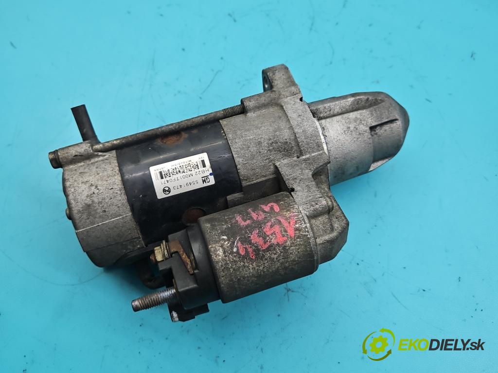 Opel Astra V  2015-2022 1.6 cdti 110 HP manual 81 kW 1598 cm3 5- štartér 55491473 (Štartér)