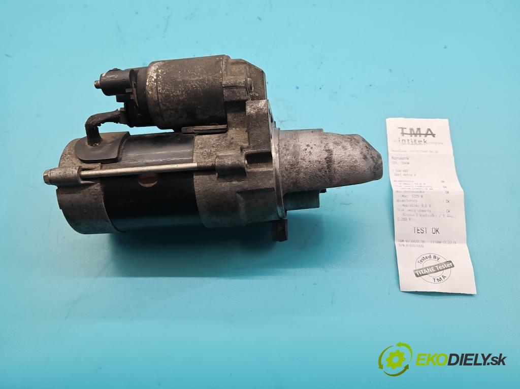 Opel Astra V  2015-2022 1.6 cdti 110 HP manual 81 kW 1598 cm3 5- štartér 55491473 (Štartér)