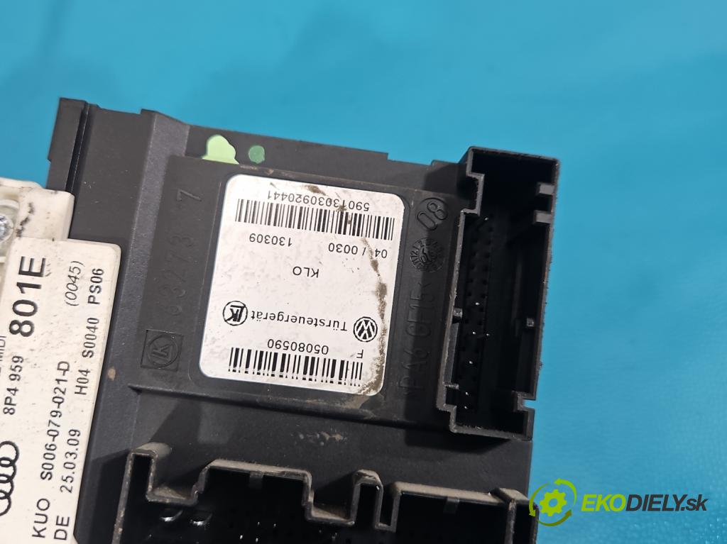 Audi A3 8P 2003-2012 1.9 TDI 105 hp manual 77 kW 1896 cm3 5- mechanismus stahování zadní levý 8P4959801E