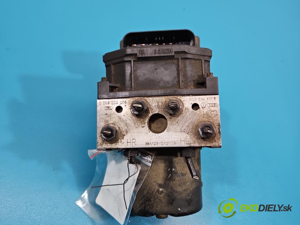 Seat Ibiza III 6L 2002-2008 1.4 TDI 80 HP manual 59 kW 1422 cm3 3- čerpadlo abs 0265800003 (Pumpa ABS)