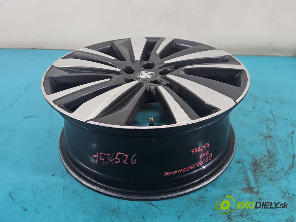 Peugeot 3008 II 2016-2023 1.6 T 300 hp automatic 221 kW 1598 cm3 5- Felga hliník 19" komplet 9809685477