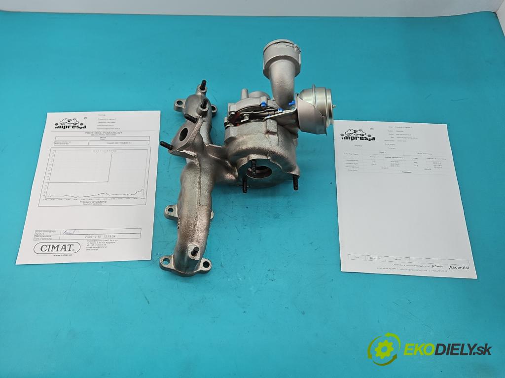 Seat Toledo II 1998-2004 1.9 tdi 150 HP manual 110 kW 1896 cm3 4- turbodúchadlo, turbo repasovaná 721021-4