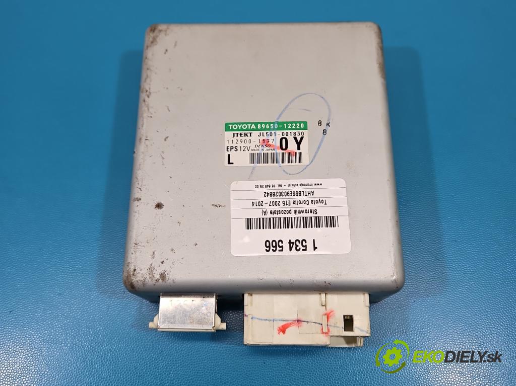 Toyota Corolla E15 2007-2014 1.6 vvti 124hp manual 91 kW 1598 cm3 4- riadiaca jednotka ostatné 89650-12220