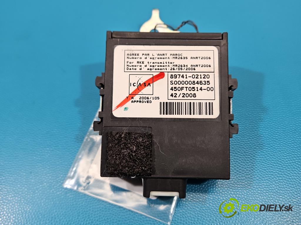 Toyota Corolla E15 2007-2014 1.6 vvti 124hp manual 91 kW 1598 cm3 4- riadiaca jednotka ostatné 89741-02120