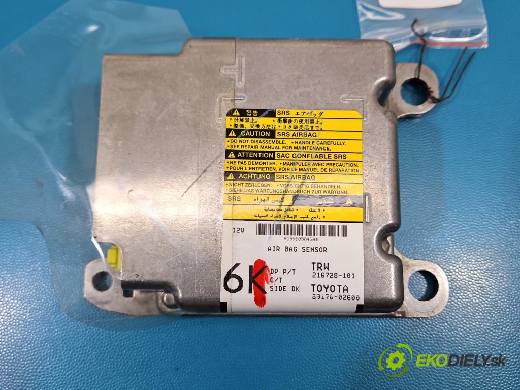 Toyota Corolla E15 2007-2014 1.6 vvti 124hp manual 91 kW 1598 cm3 4- riadiaca jednotka vankúše: 89170-02600