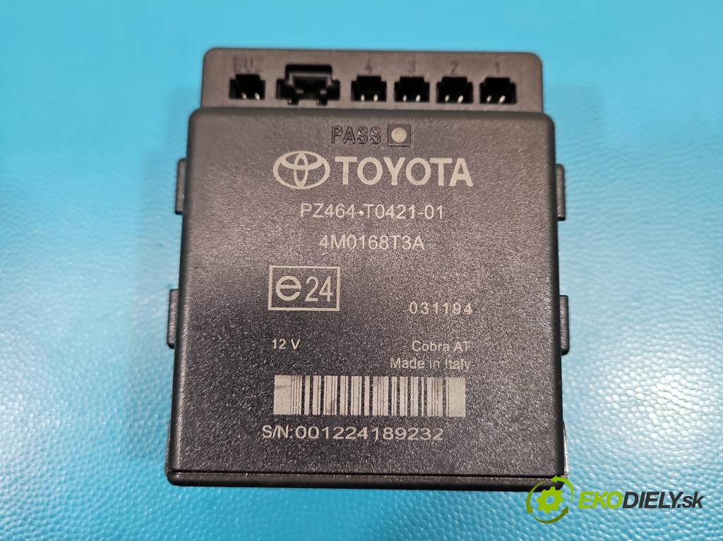Toyota Corolla E15 2007-2014 1.6 vvti 124hp manual 91 kW 1598 cm3 4- riadiaca jednotka parkovaní: PZ464-T0421-01