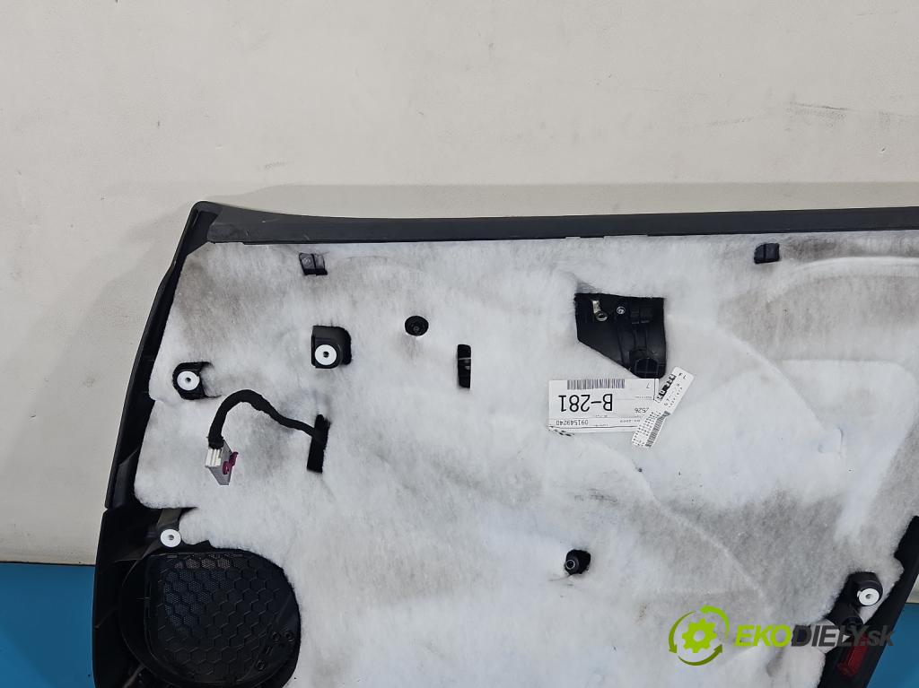 Audi A3 8P 2003-2012 1.9 TDI 105 HP manual 77 kW 1896 cm3 5- Čalounictví: dvere predné ľavé
