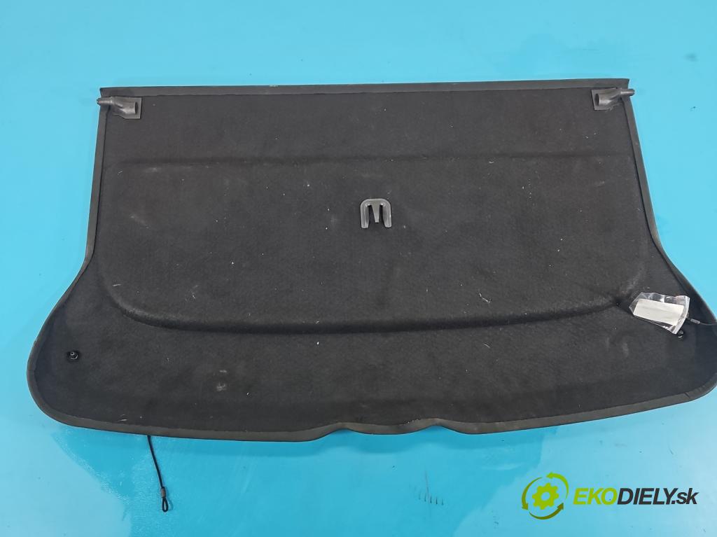 Audi A3 8P 2003-2012 1.9 TDI 105 hp manual 77 kW 1896 cm3 5- pláto zadní  (Kryt zavazadlového prostoru)