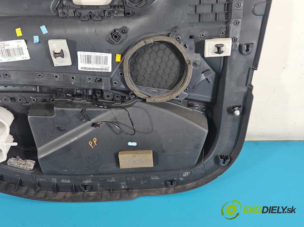 Peugeot 508 I 2010-2018 1.6 thp 156 HP automatic 115 kW 1598 cm3 5- Čalounictví: dvere predné pravé 96709408ZE