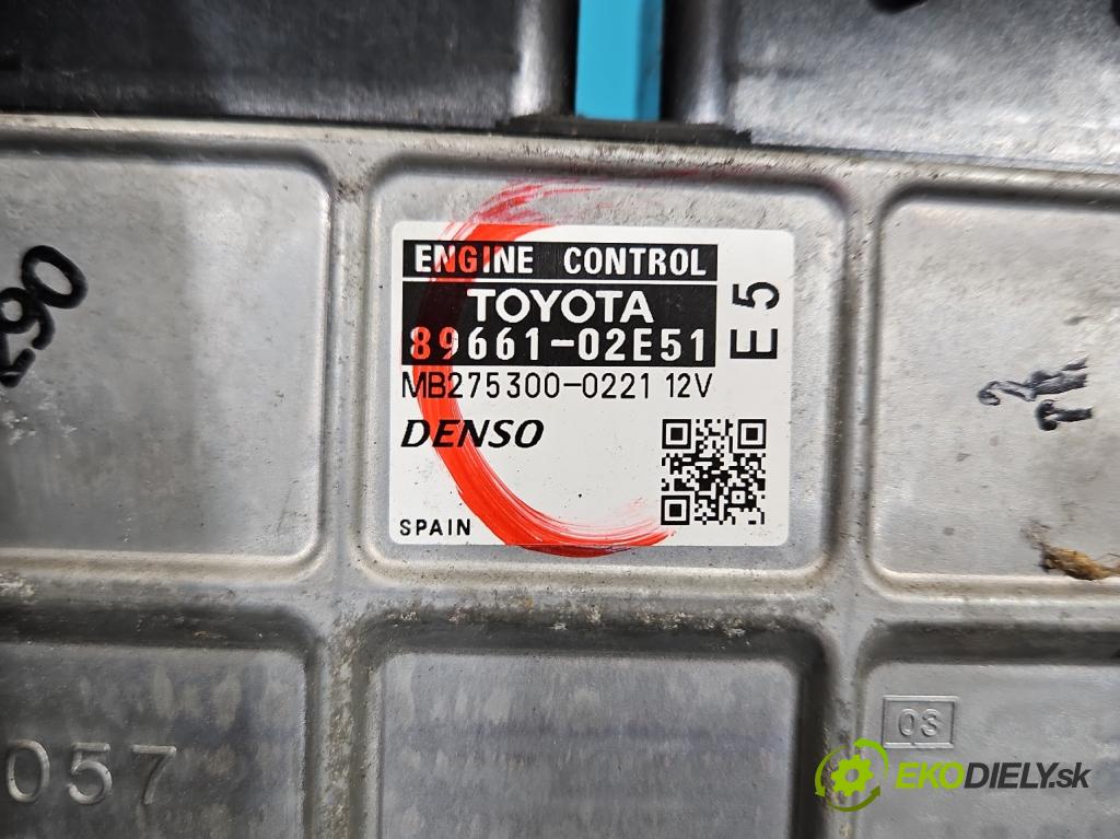 Toyota Corolla E15 2007-2014 1.6 vvti 124hp manual 91 kW 1598 cm3 4- riadiaca jednotka motora 89661-02E51