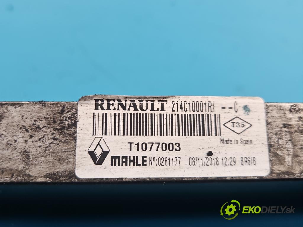 Opel Movano III 2010-2022 2.3 cdti 170 hp manual 125 kW 2299 cm3 2- Chladič vody 214C10001R (Vodní chladič)