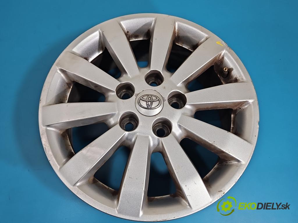 Toyota Corolla E15 2007-2014 1.6 vvti 124hp manual 91 kW 1598 cm3 4- Disk hliník 16
