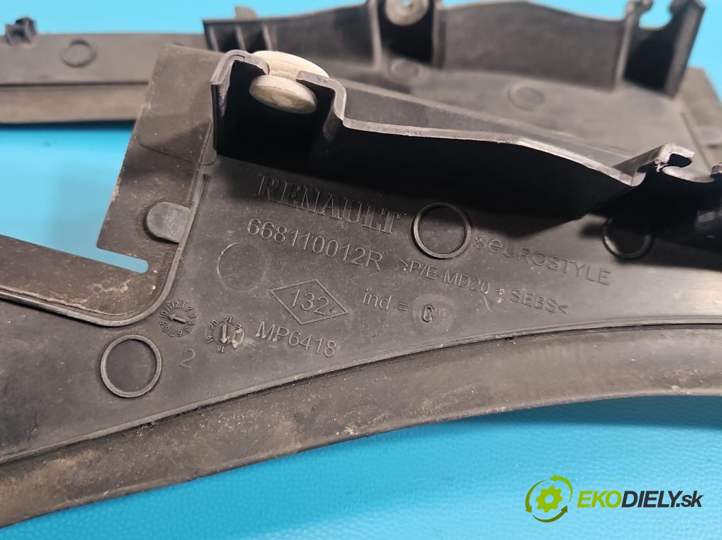 Opel Movano III 2010-2022 2.3 cdti 170 hp manual 125 kW 2299 cm3 2- torpédo 668100009R (Plast pod čelním sklem)