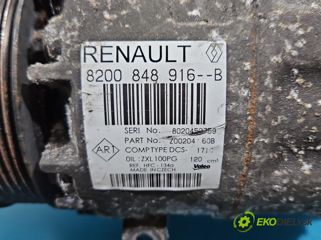 Opel Movano III 2010-2022 2.3 cdti 170 hp manual 125 kW 2299 cm3 2- Kompresor: klíma 8200848916B (Kompresor klimatizace)