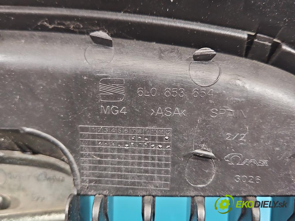 Seat Ibiza III 6L 2002-2008 1.4 TDI 80 HP manual 59 kW 1422 cm3 3- miežka 6L0853654