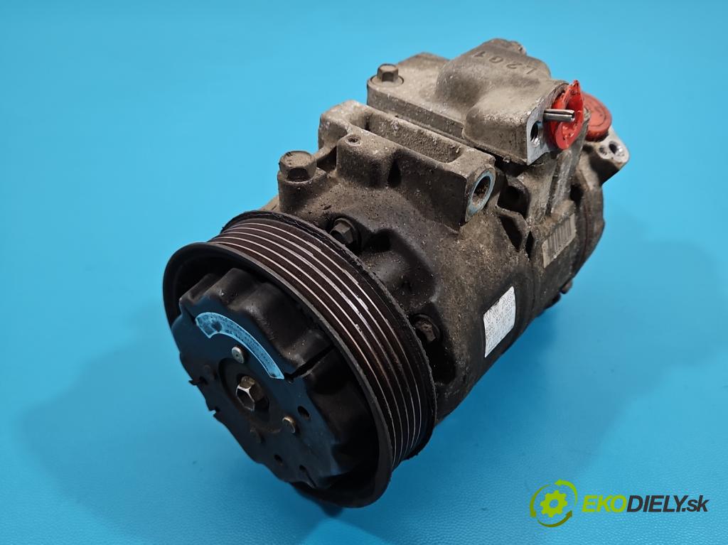 Seat Ibiza III 6L 2002-2008 1.4 TDI 80 HP manual 59 kW 1422 cm3 3- Kompresor: klimatizácie 6Q0820803D (Kompresor klimatizácie)