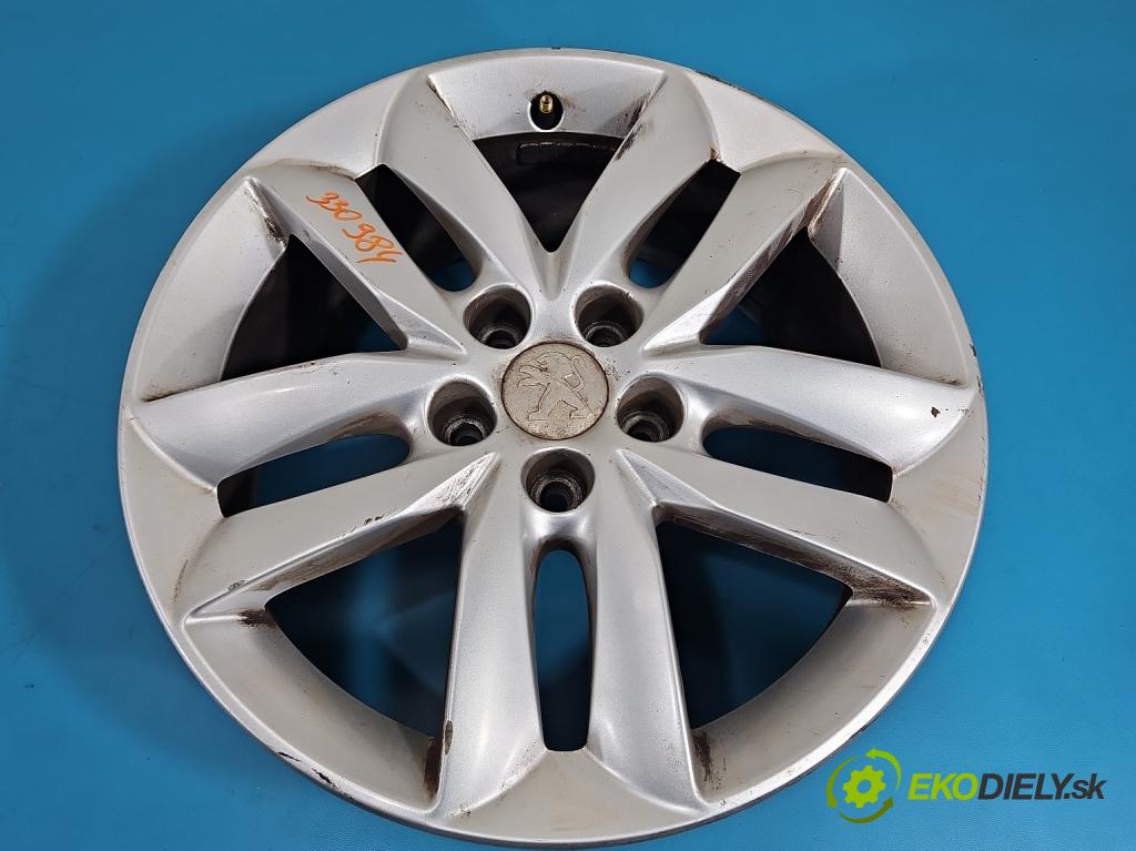 Peugeot 508 I 2010-2018 1.6 thp 156 hp automatic 115 kW 1598 cm3 5- Felga hliník 17" komplet 9671401380