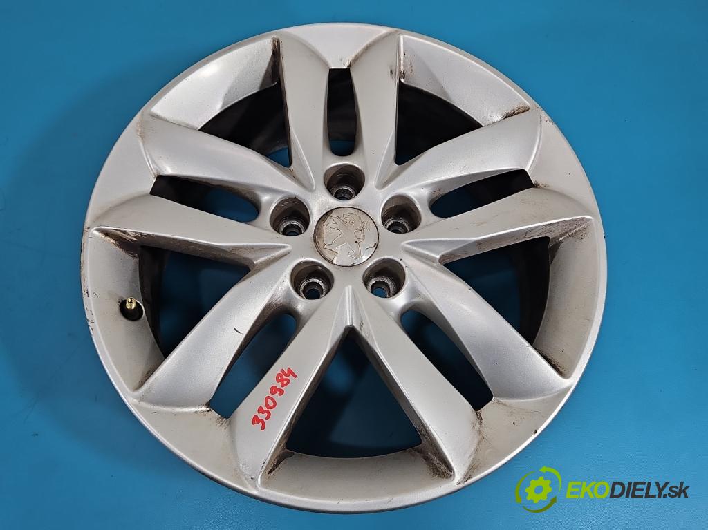 Peugeot 508 I 2010-2018 1.6 thp 156 hp automatic 115 kW 1598 cm3 5- Felga hliník 17" komplet 9671401380