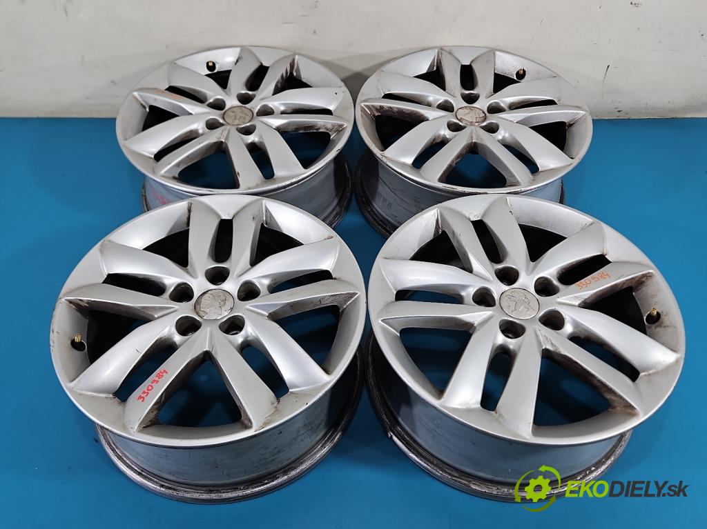 Peugeot 508 I 2010-2018 1.6 thp 156 hp automatic 115 kW 1598 cm3 5- Felga hliník 17" komplet 9671401380