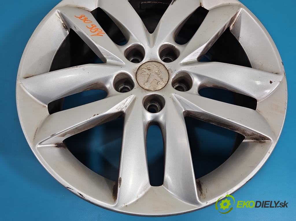Peugeot 508 I 2010-2018 1.6 thp 156 hp automatic 115 kW 1598 cm3 5- Felga hliník 17" komplet 9671401380
