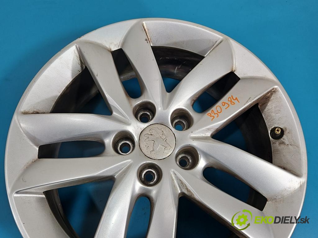 Peugeot 508 I 2010-2018 1.6 thp 156 hp automatic 115 kW 1598 cm3 5- Felga hliník 17" komplet 9671401380