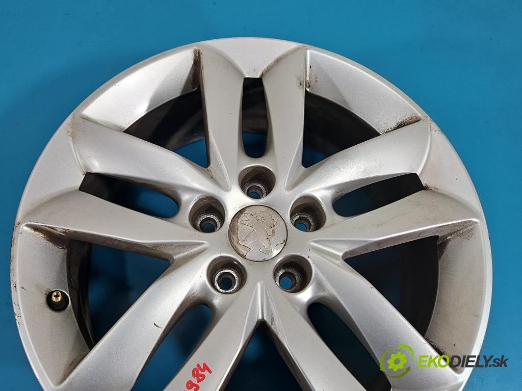 Peugeot 508 I 2010-2018 1.6 thp 156 hp automatic 115 kW 1598 cm3 5- Felga hliník 17" komplet 9671401380