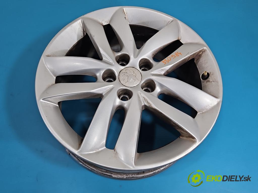 Peugeot 508 I 2010-2018 1.6 thp 156 hp automatic 115 kW 1598 cm3 5- Felga hliník 17" komplet 9671401380