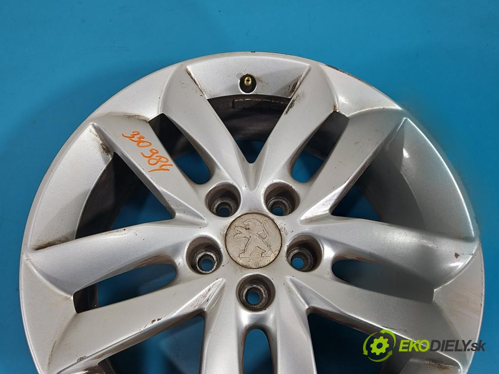 Peugeot 508 I 2010-2018 1.6 thp 156 hp automatic 115 kW 1598 cm3 5- Felga hliník 17" komplet 9671401380