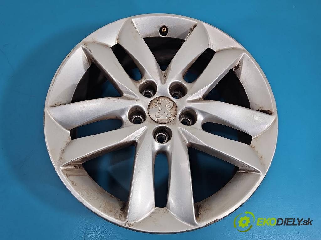 Peugeot 508 I 2010-2018 1.6 thp 156 hp automatic 115 kW 1598 cm3 5- Felga hliník 17" komplet 9671401380