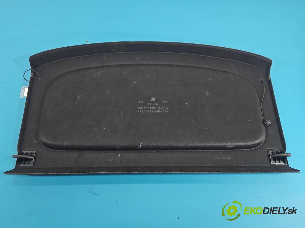 Vw Tiguan I 2007-2016 1.4 TSI 150 hp manual 110 kW 1399 cm3 5- pláto zadní 5N0867769E (Kryt zavazadlového prostoru)