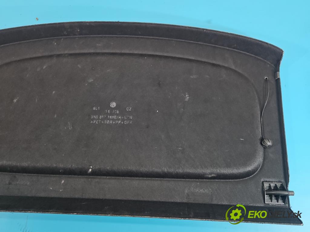 Vw Tiguan I 2007-2016 1.4 TSI 150 hp manual 110 kW 1399 cm3 5- pláto zadní 5N0867769E (Kryt zavazadlového prostoru)