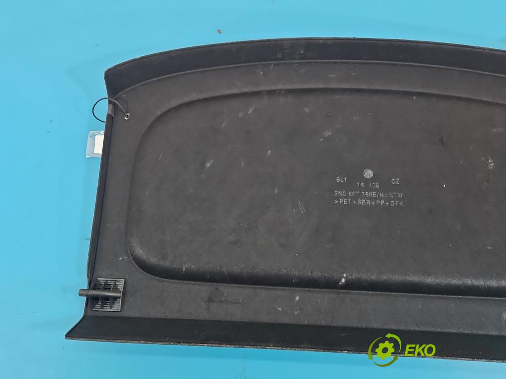 Vw Tiguan I 2007-2016 1.4 TSI 150 hp manual 110 kW 1399 cm3 5- pláto zadní 5N0867769E (Kryt zavazadlového prostoru)