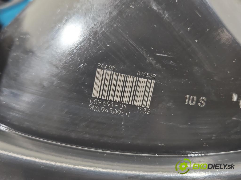 Vw Tiguan I 2007-2016 1.4 TSI 150 HP manual 110 kW 1399 cm3 5- svetlo / reflektor zadné ľavé 5N0945095H (Kľučka dverí ostatné)