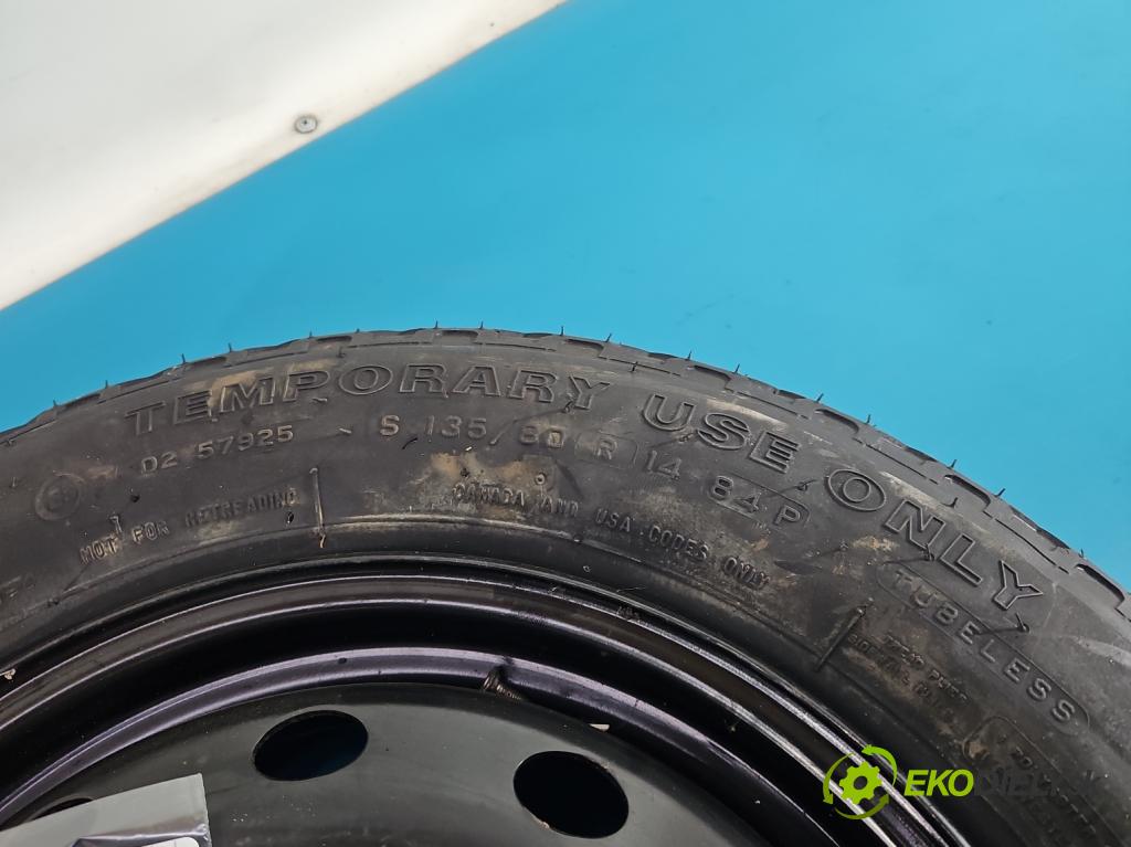 Fiat Punto II 1999-2010 1.2 8V 60 HP manual 44 kW 1242 cm3 3- koleso rezervne 14"
