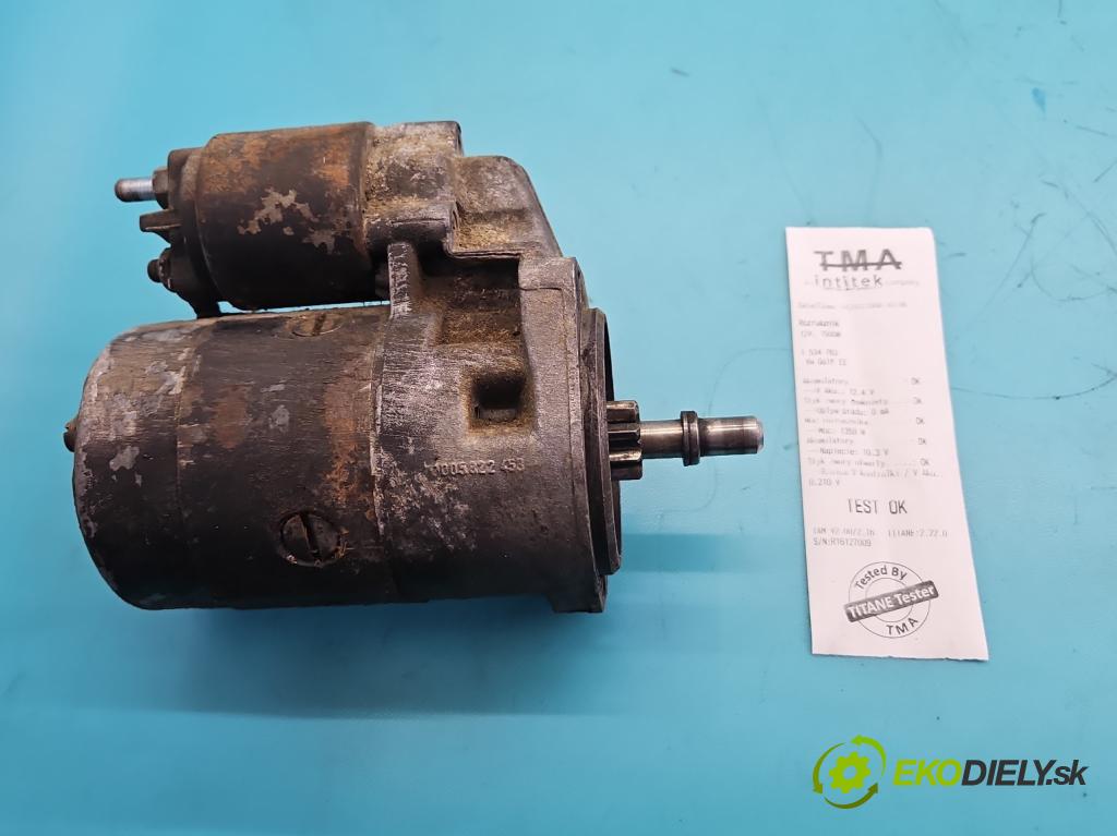 Vw Golf II 1983-1992 1.3 plyn: 54 HP manual 40 kW 1272 cm3 5- štartér  (Štartér)