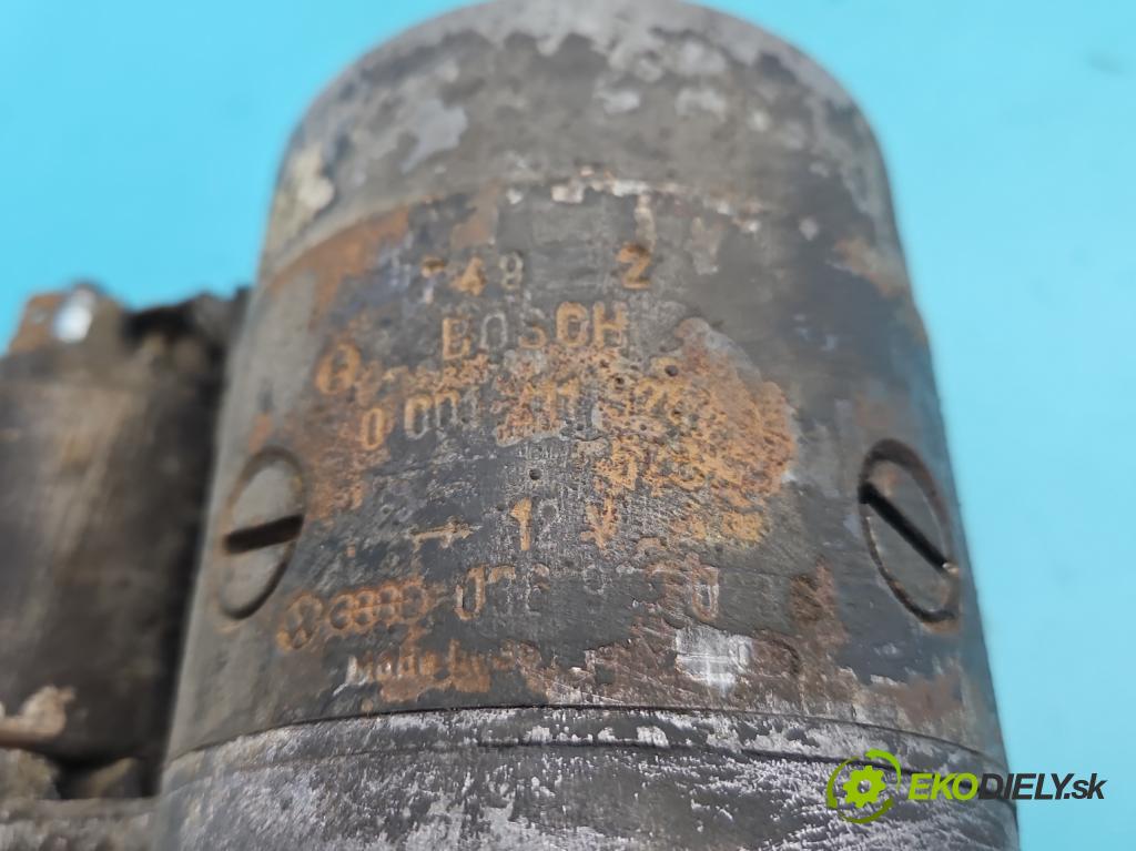 Vw Golf II 1983-1992 1.3 plyn: 54 HP manual 40 kW 1272 cm3 5- štartér  (Štartér)