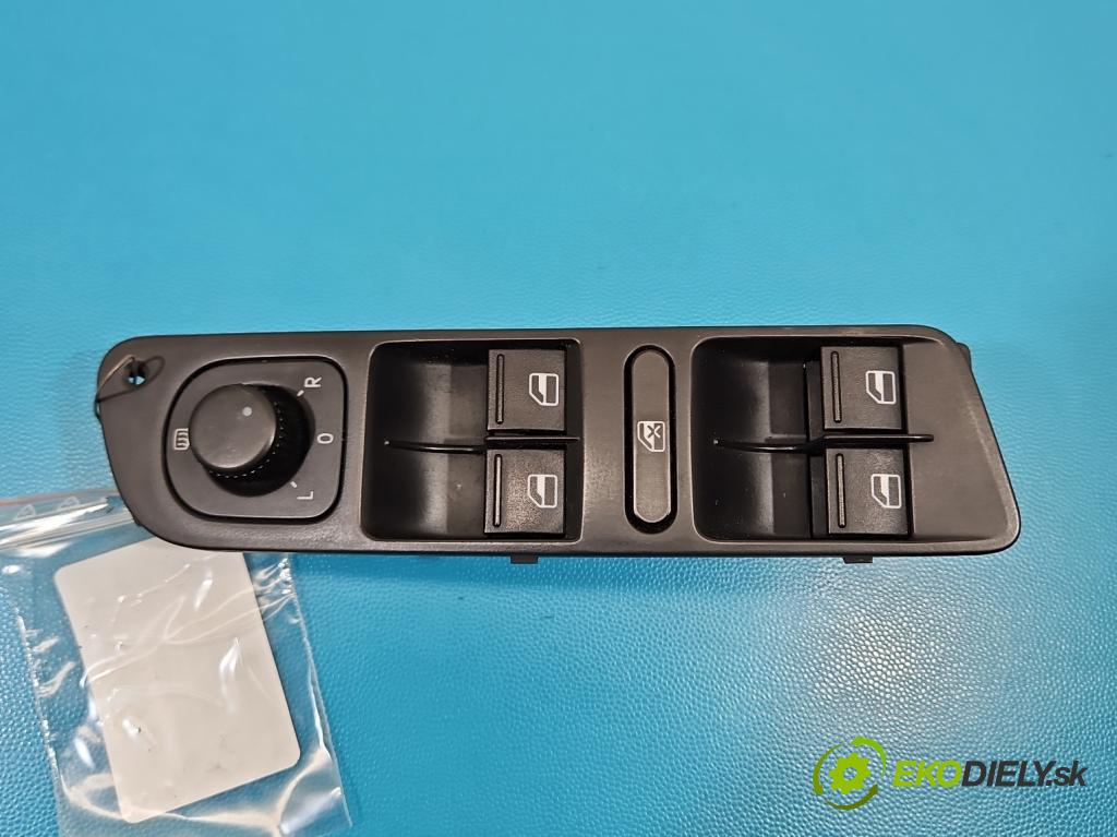 Vw Tiguan I 2007-2016 1.4 TSI 150 HP manual 110 kW 1399 cm3 5- prepínač okien spätných zrkadiel 1K4959857B