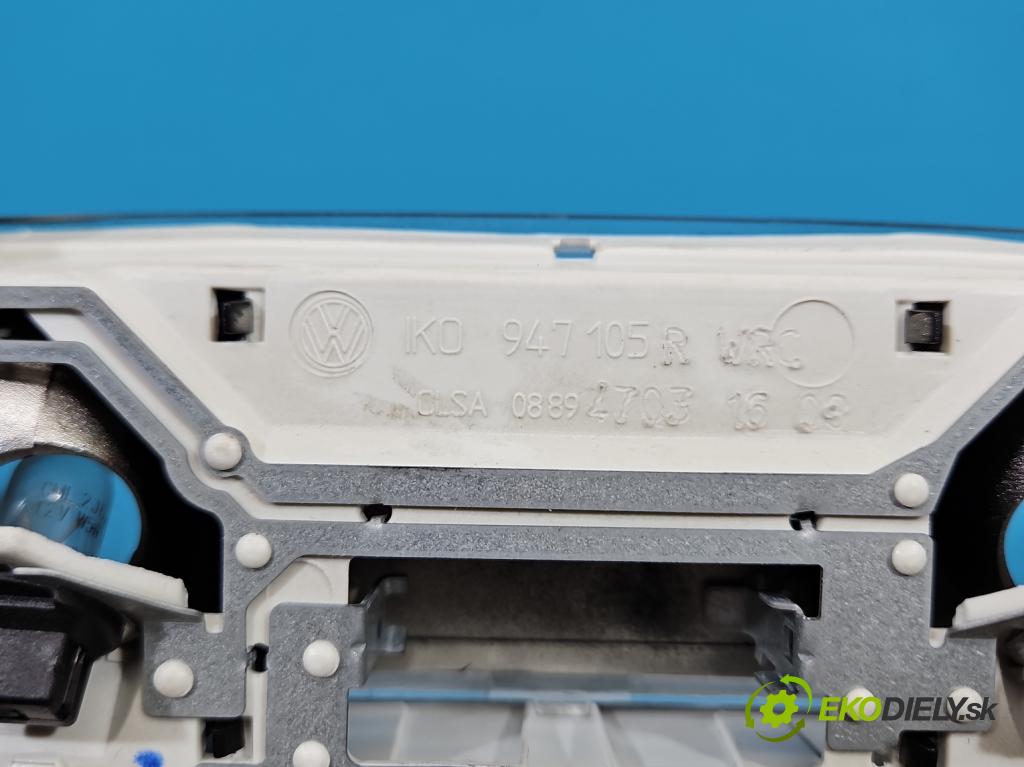 Vw Tiguan I 2007-2016 1.4 TSI 150 HP manual 110 kW 1399 cm3 5- svetlo / reflektor interiéra 1K0947133D